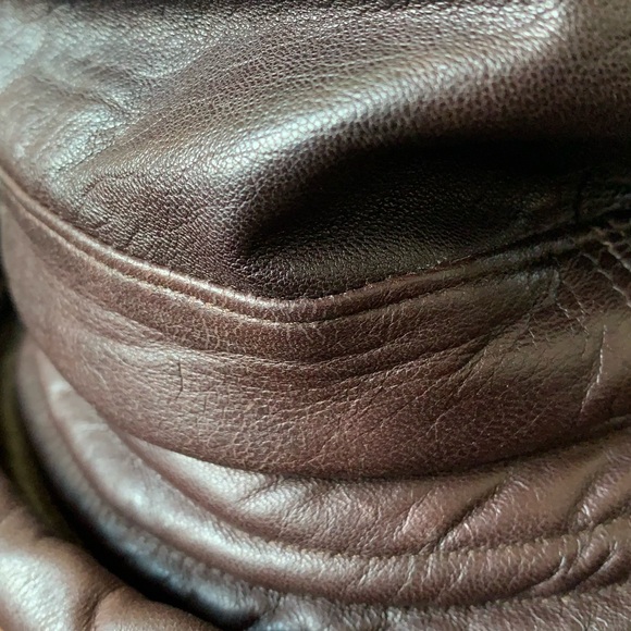 Lord & Taylor made in Italy 🇮🇹 Leather hat - Picture 14 of 15